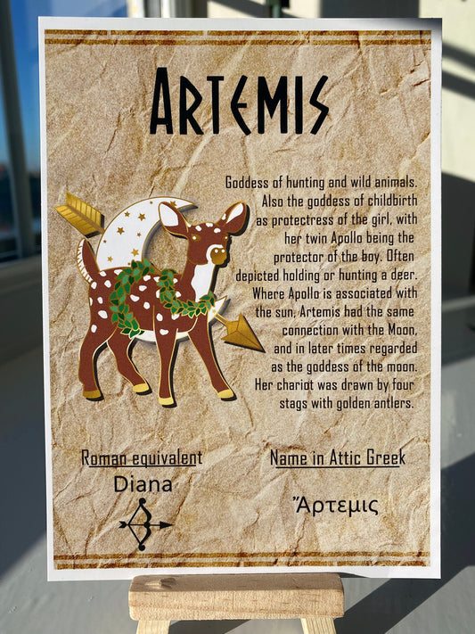 Artemis Goddess of Hunting Enamel Pin Greek Mythology Collection Book Pin  Badge Feminist Pin Literature Gift Dark Academia 